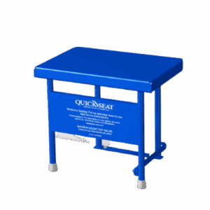 Quick Seat Folding Chair in color Blue