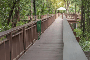 Folding Chair Under handrails