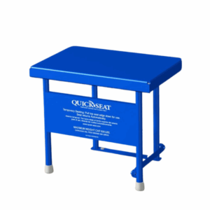 A picture of Quick-Seat Folding Chair in Blue Color