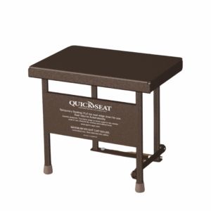 A picture of Quick-Seat Folding Chair in brown Color